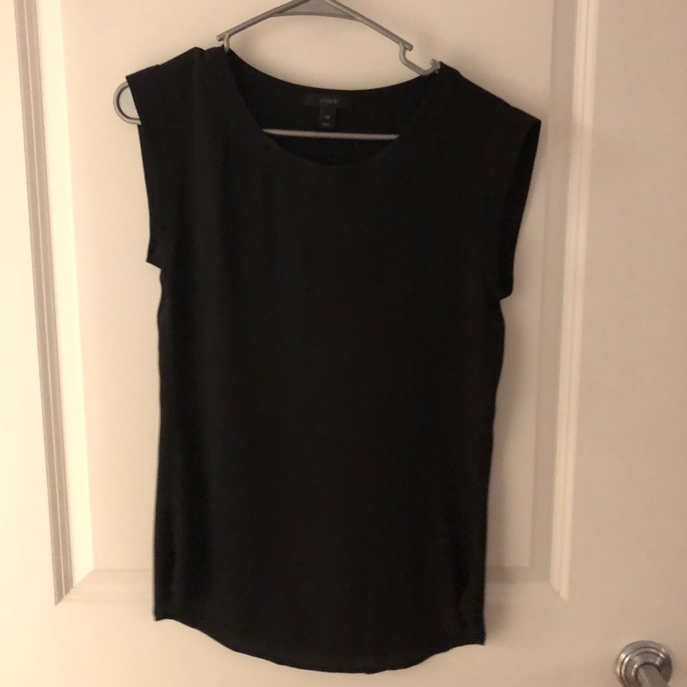 Jcrew sleeveless blouse